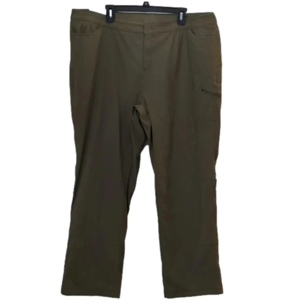 Eddie Bauer men's micro fleece lined hiking pants